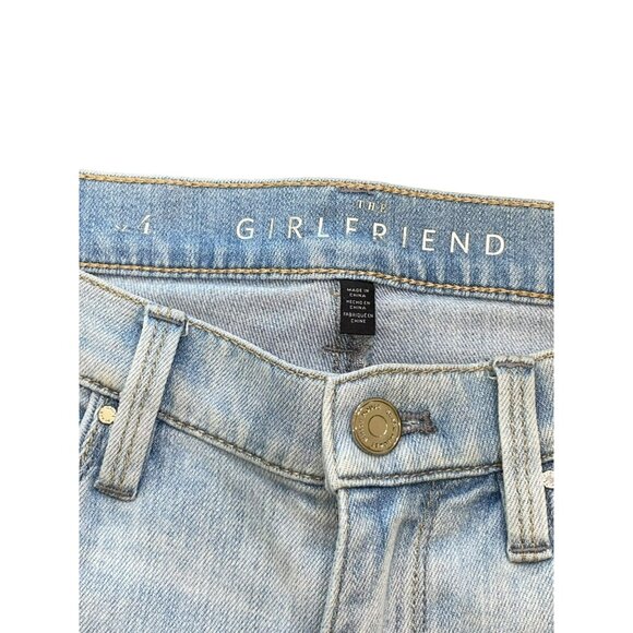 White House Black Market Ladies Embroidered Cropped BOHO Jeans Size 4 - Picture 13 of 13